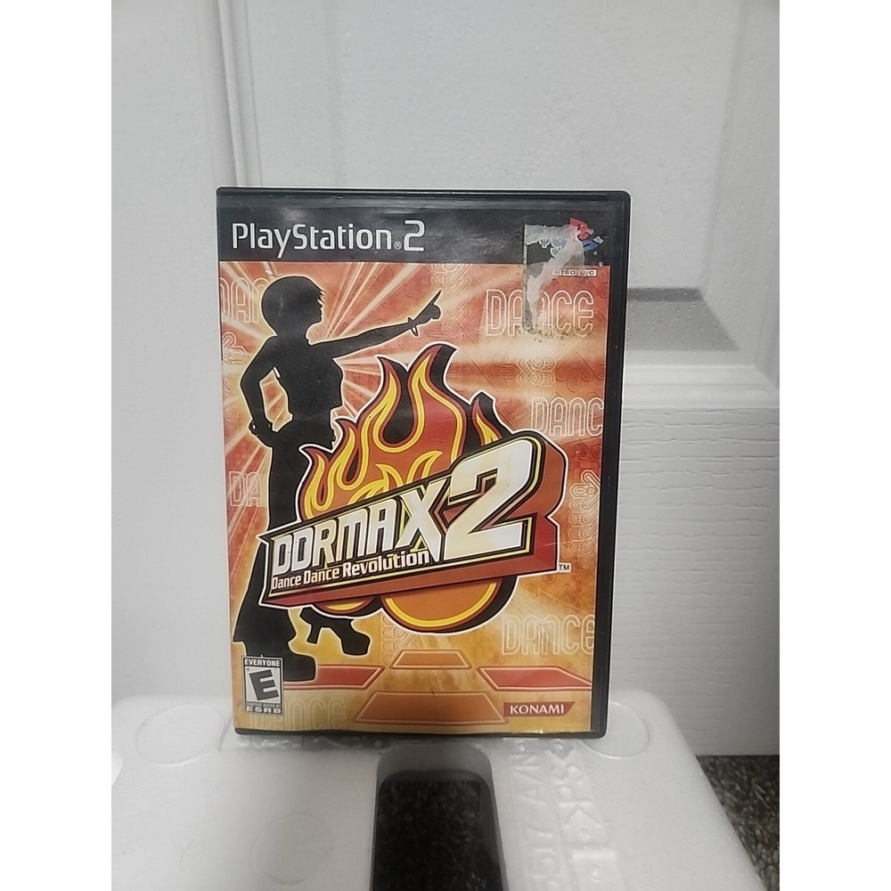 DDRMAX2 Dance Dance Revolution (PlayStation 2 PS2) With Instructions